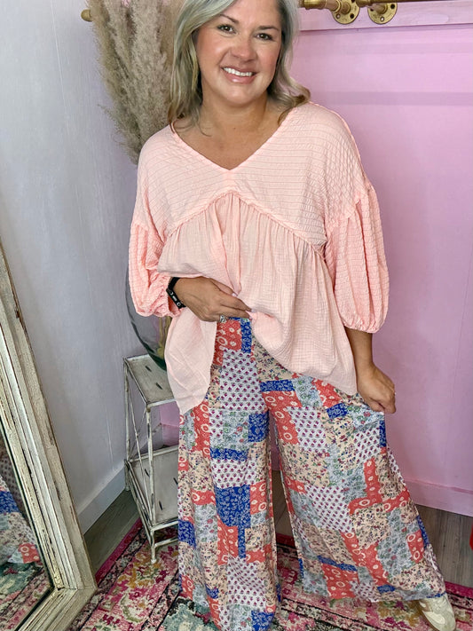 Coline Printed Pants