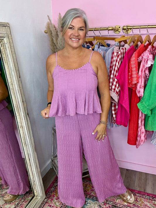 Lavender Jumpsuit