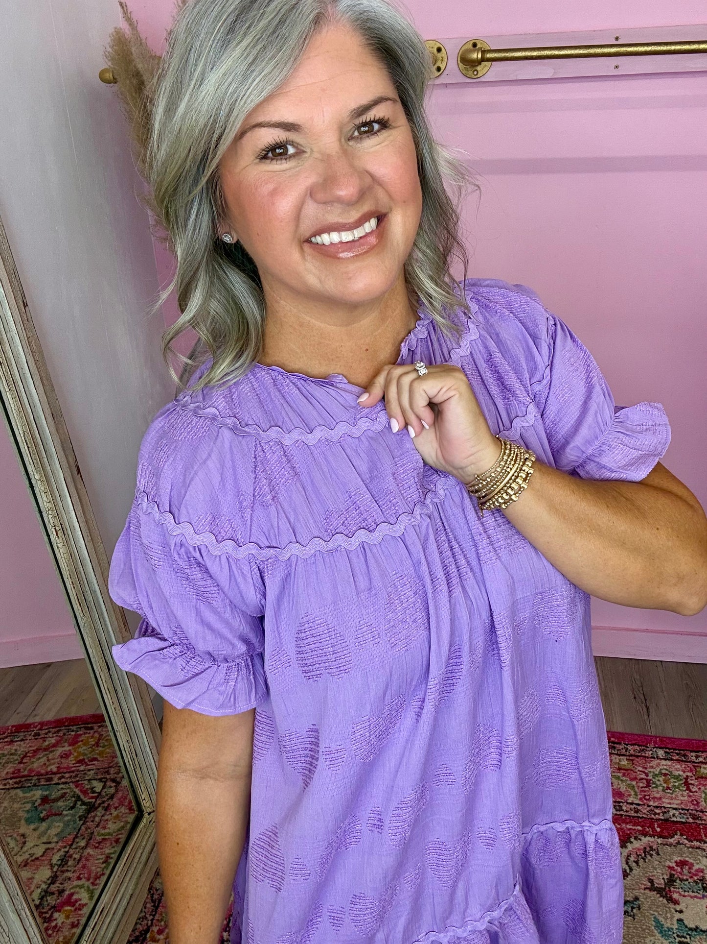 Lavender Sweetheart Dress