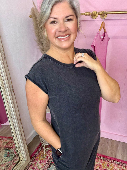 Cotton Midi Dress