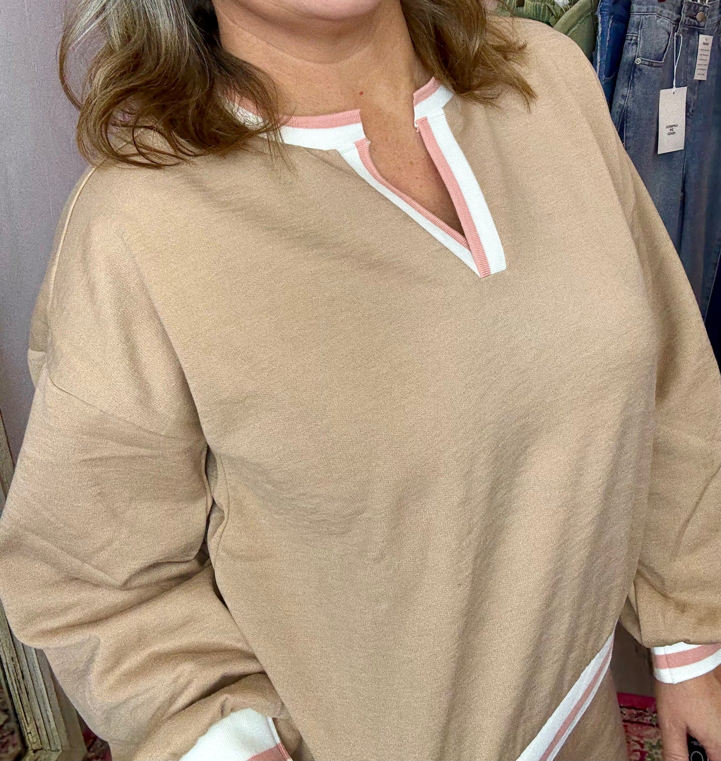 Mocha Color Block Set