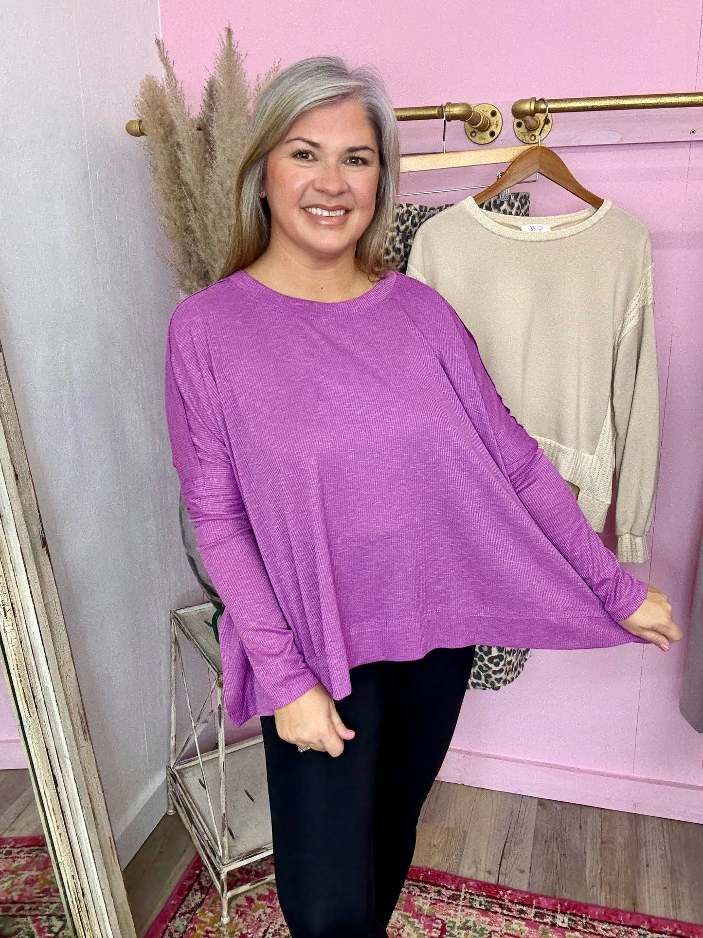 Orchid Oversized Top