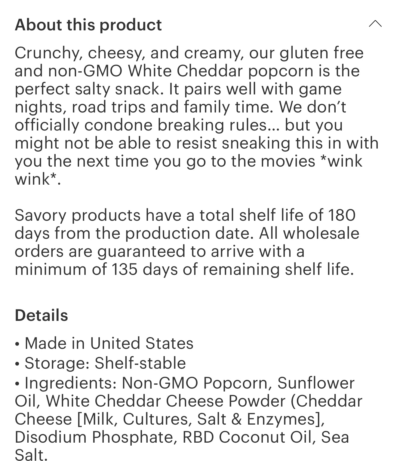 Poppy- White Cheddar