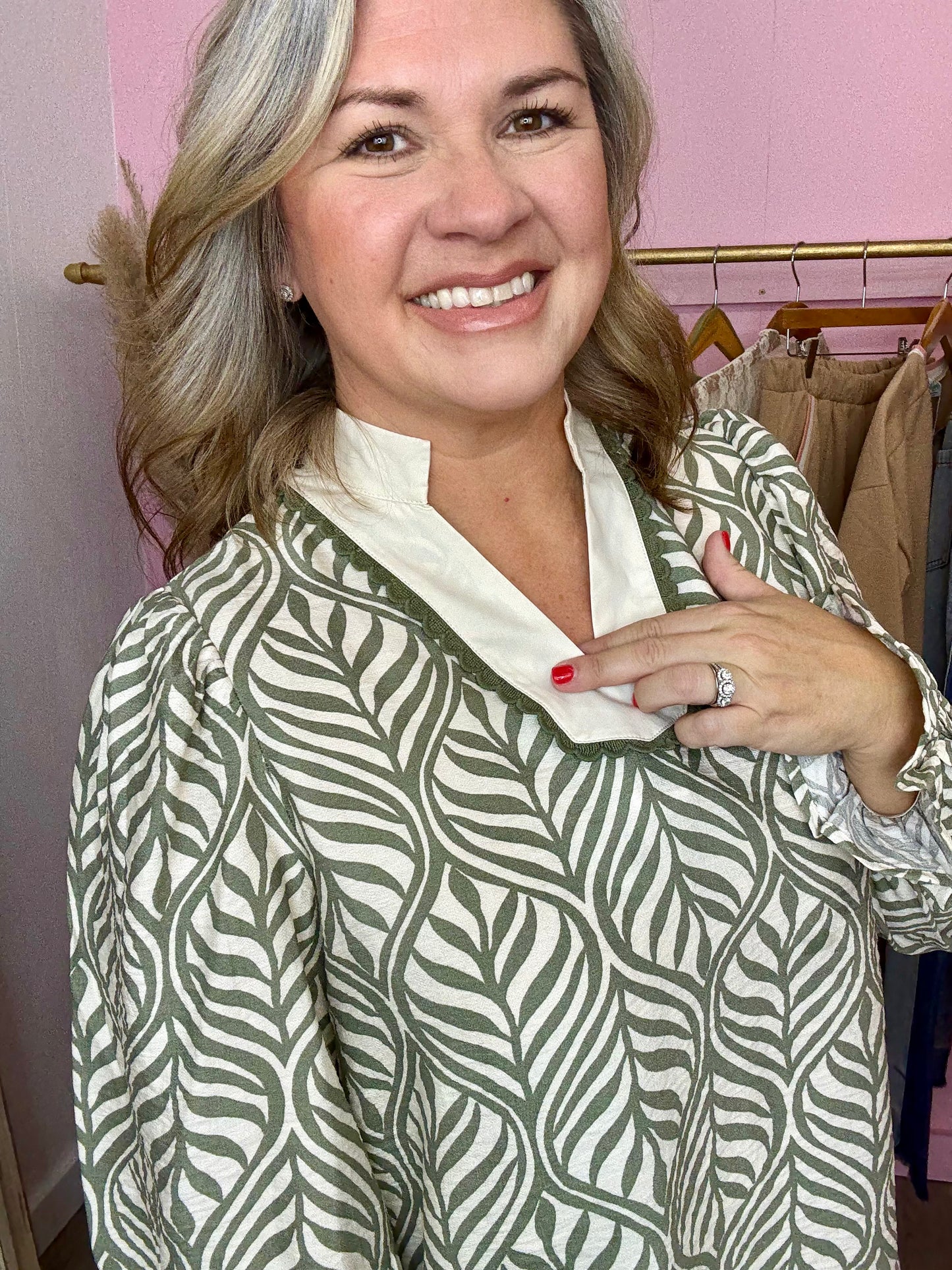 Sage Leaf Top