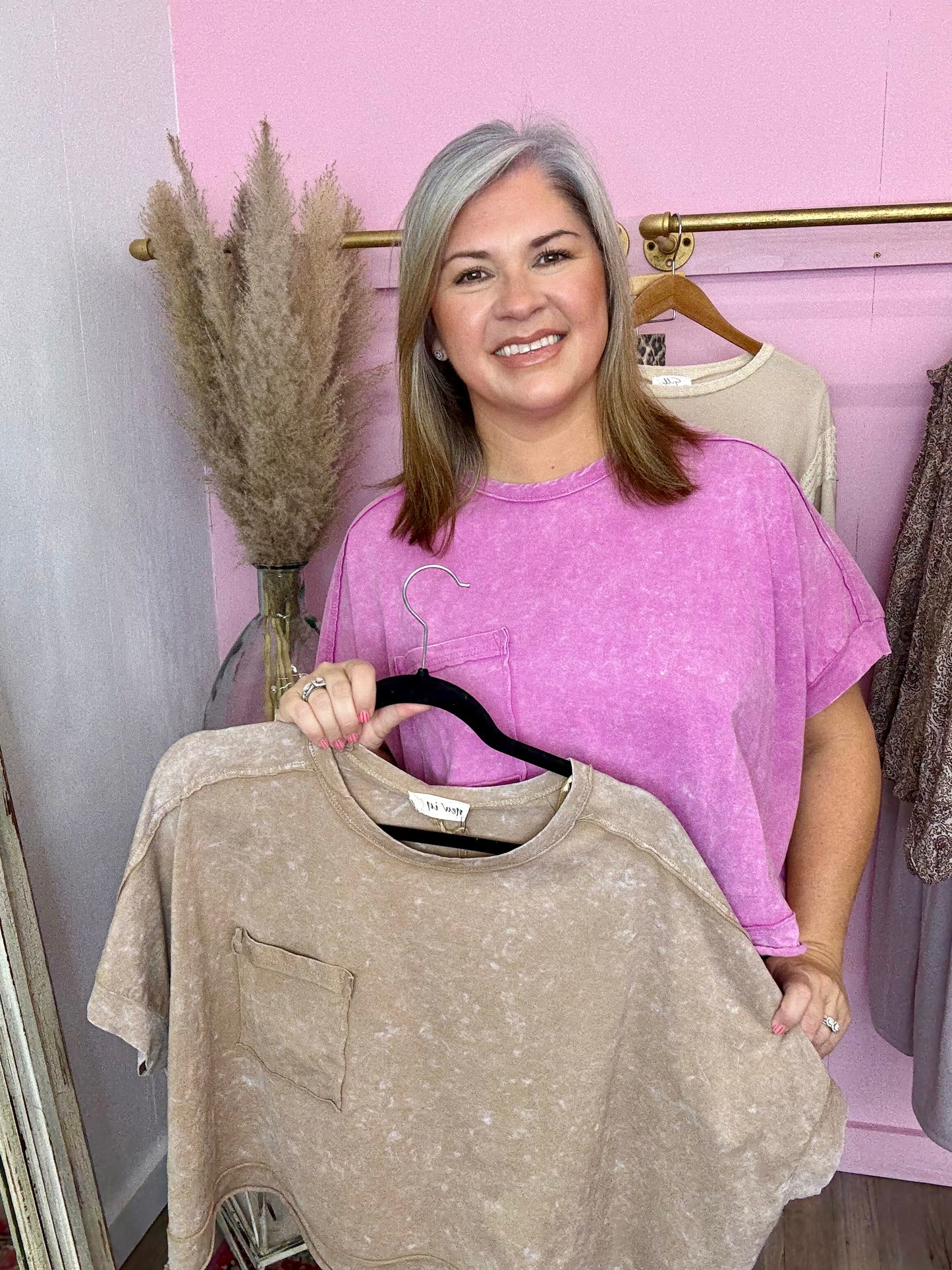 Comfy Crop Oversized Tee