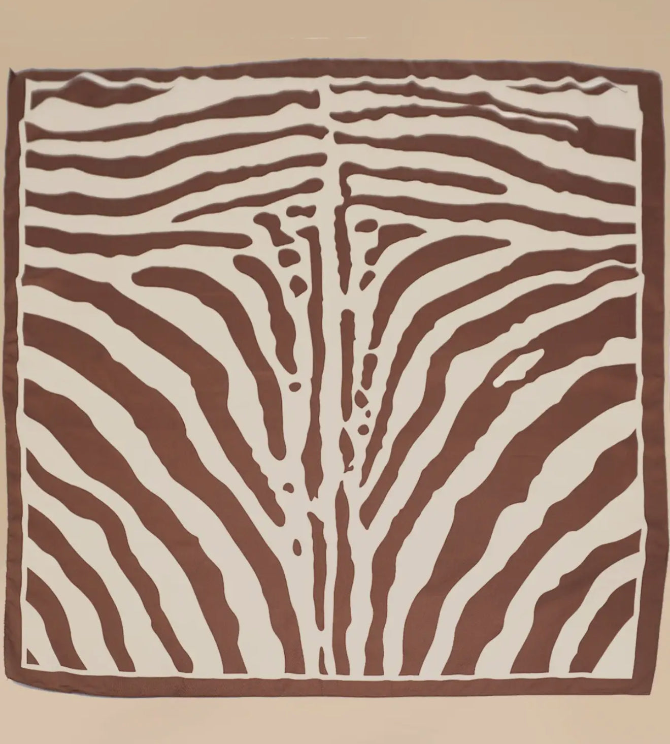 Vintage Zebra Scarf
