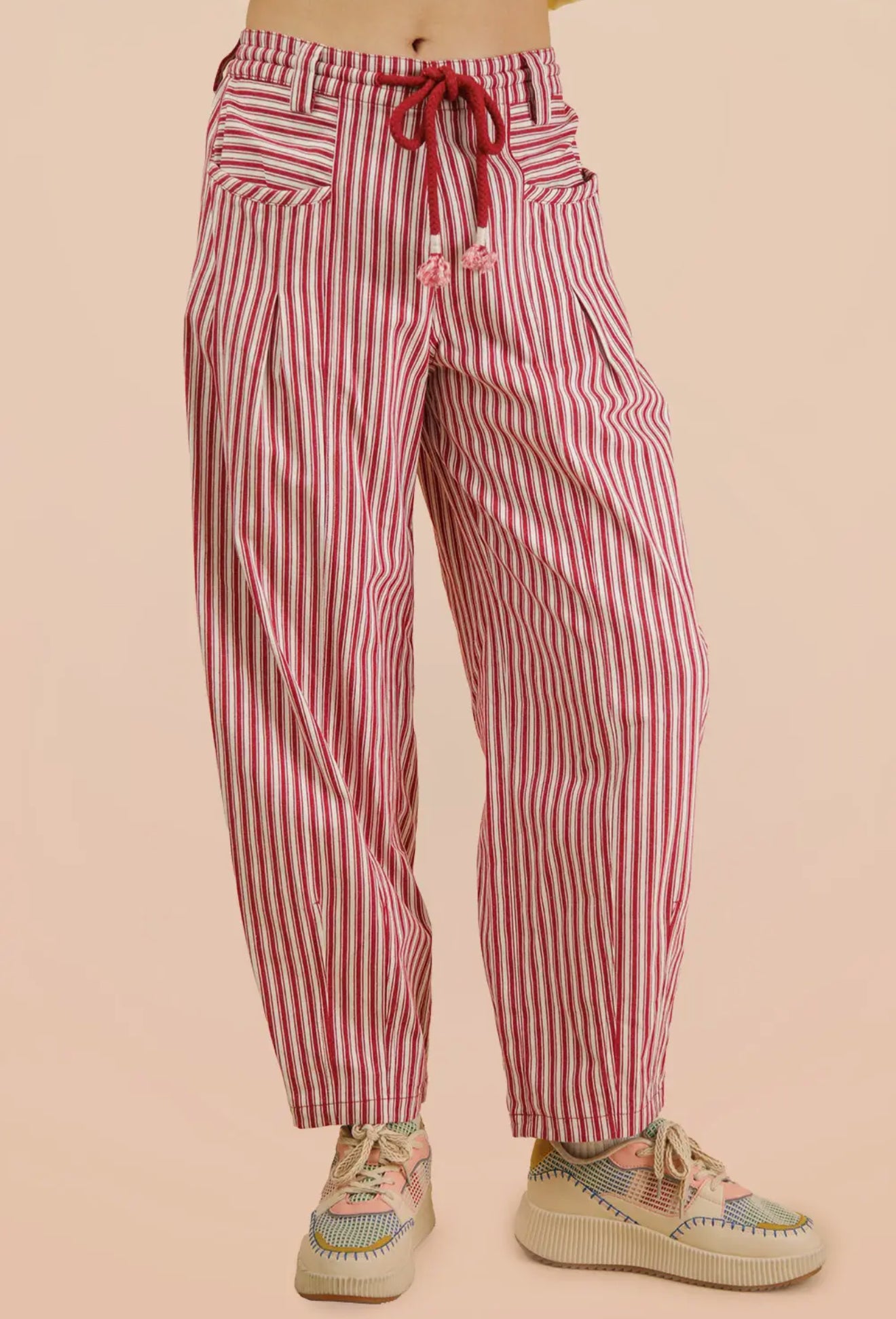 Red Striped Barrel Demin