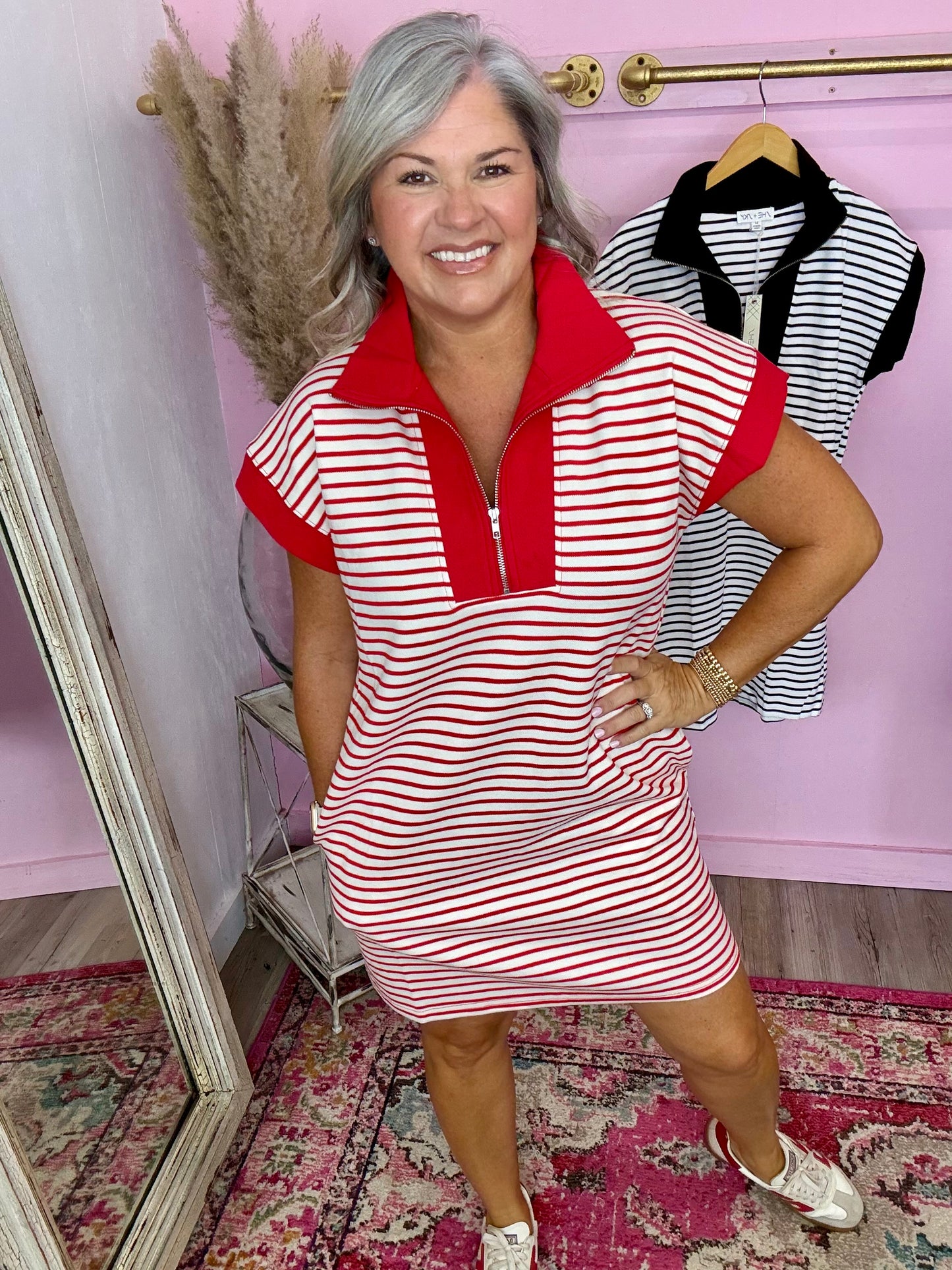 Game Day Stripe Dress