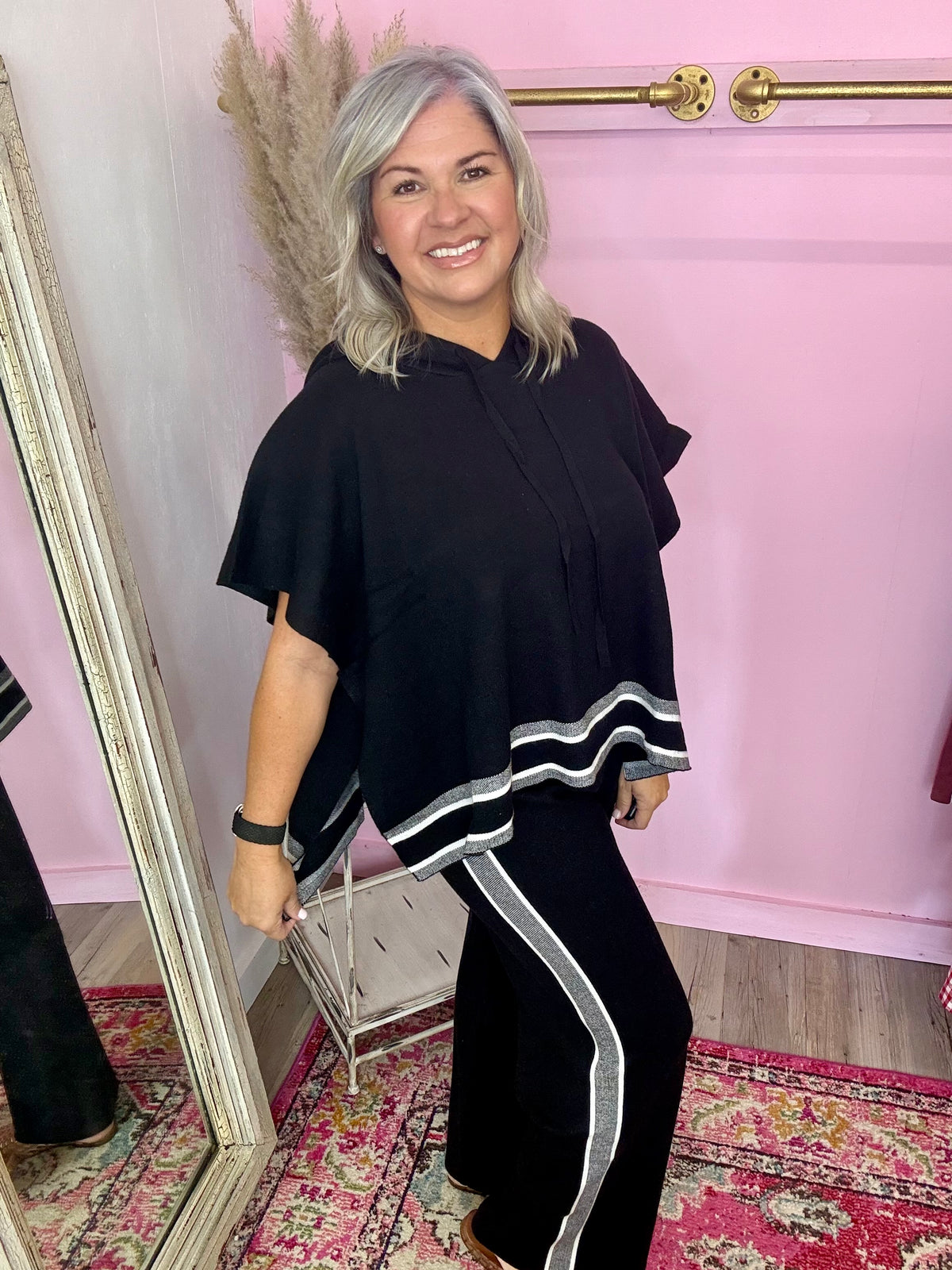 Black Sweater Set