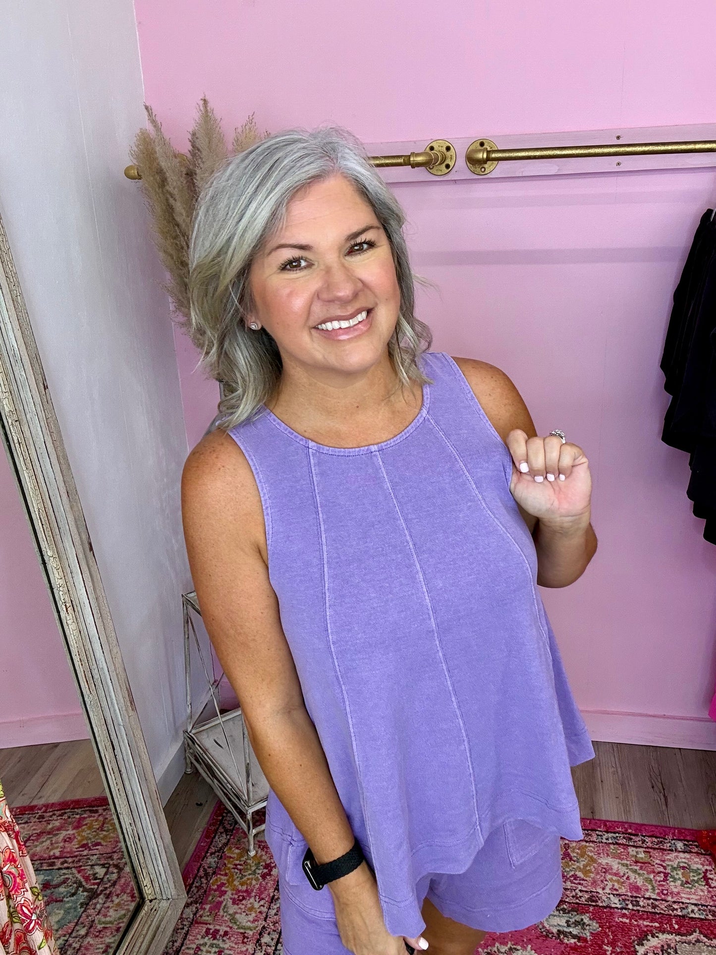 Lilac Short Set