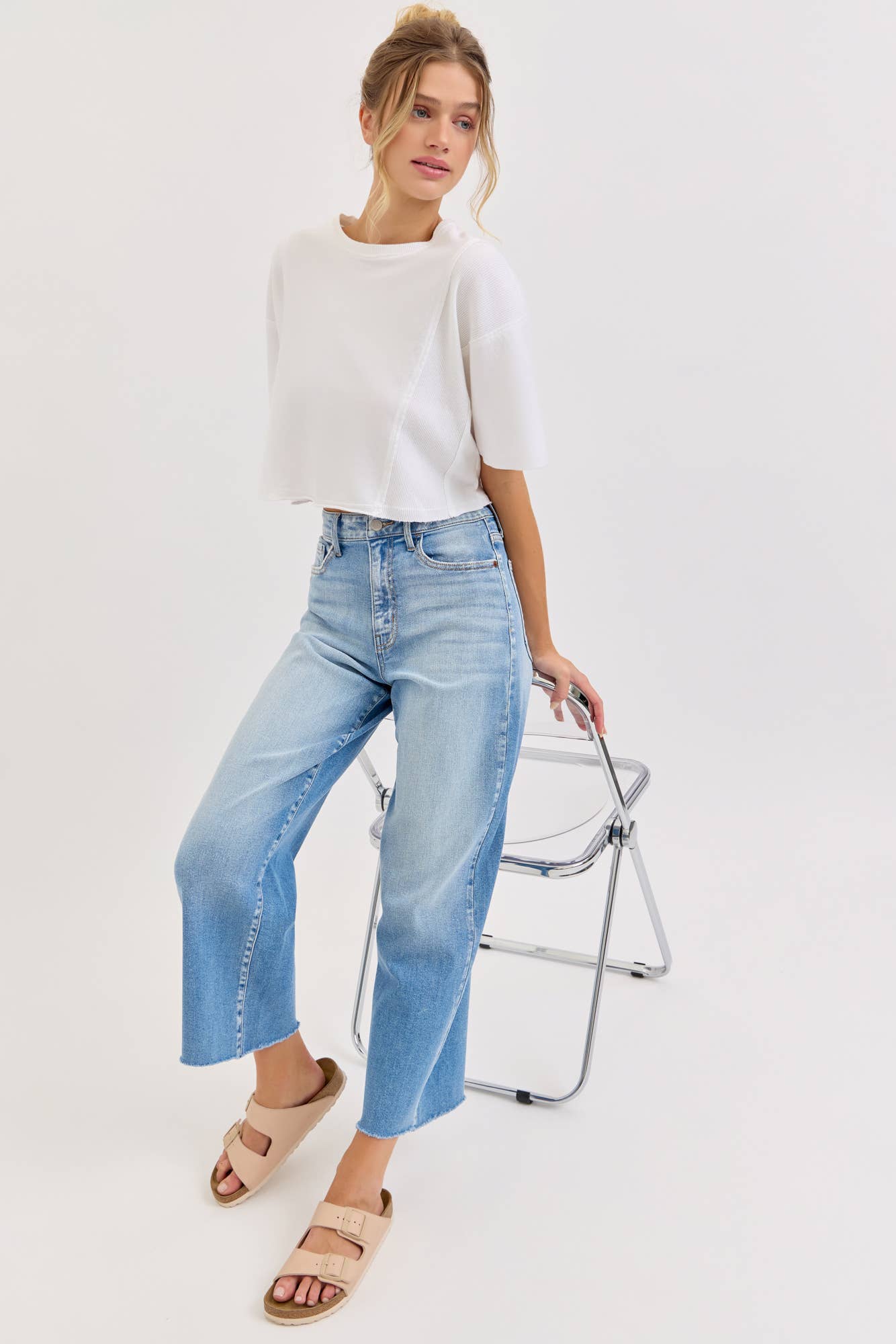 Cello HR Crop Jean