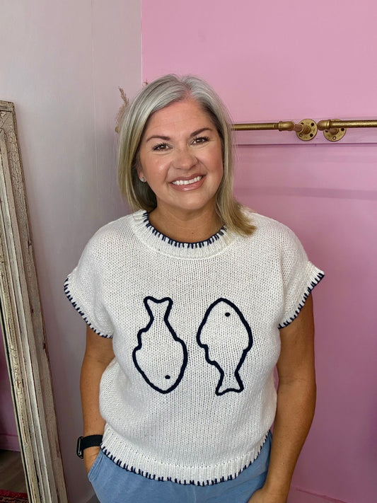 Fish Stitch Sweater