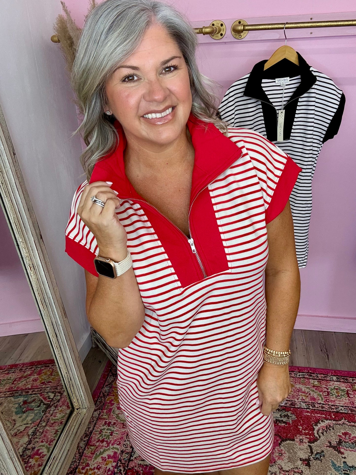 Game Day Stripe Dress