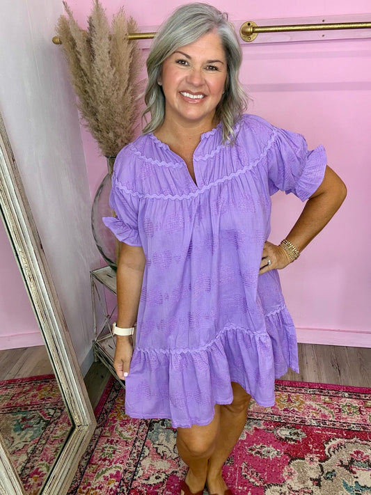 Lavender Sweetheart Dress