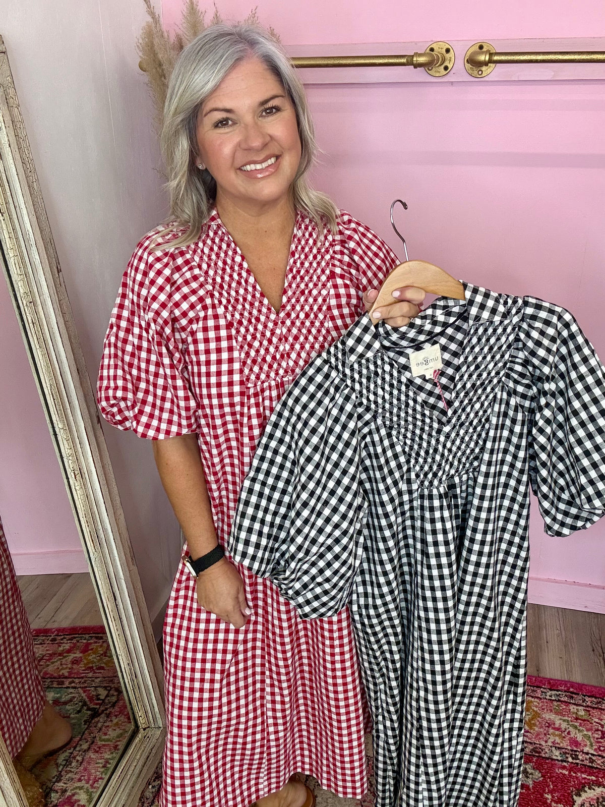 Game Day Gingham Dress