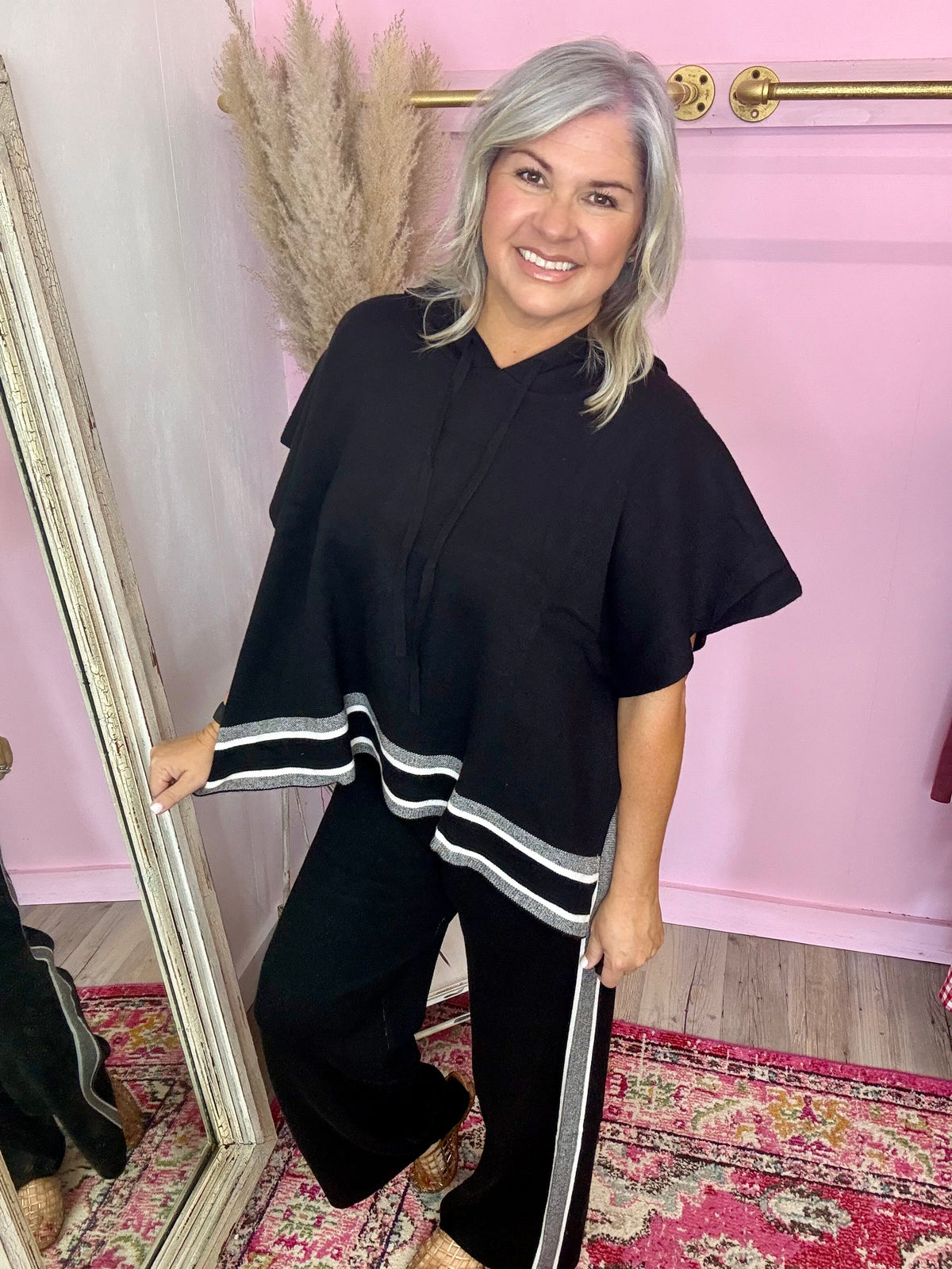 Black Sweater Set