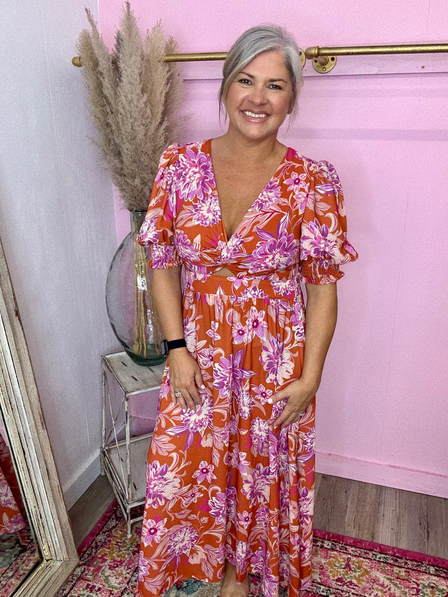 Floral Midi Dress