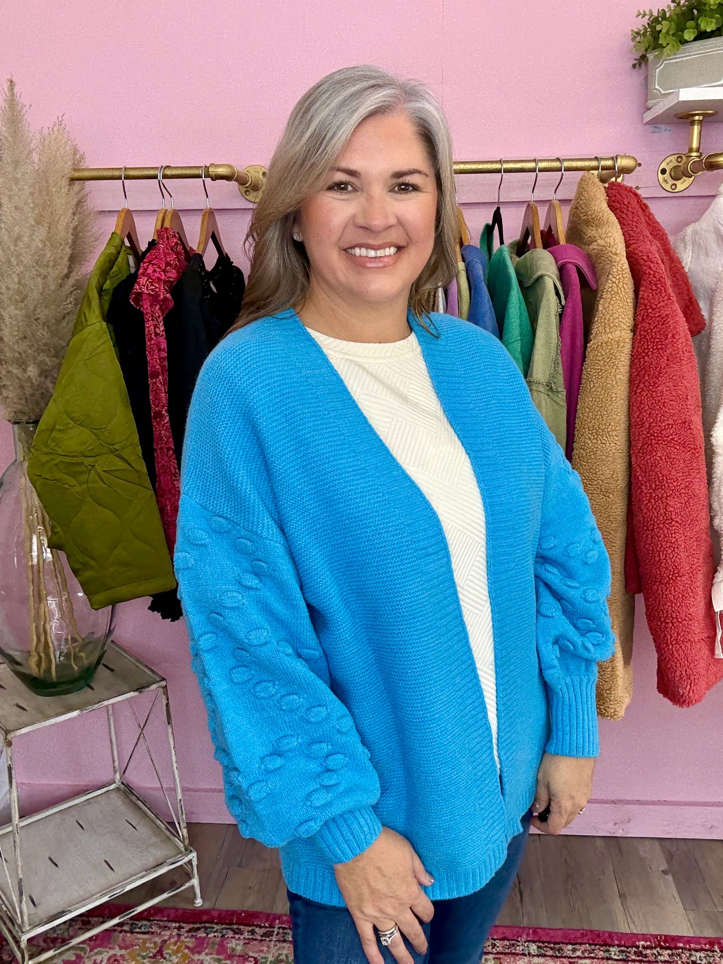 Soft and Comfy Polka Dot Cardigan