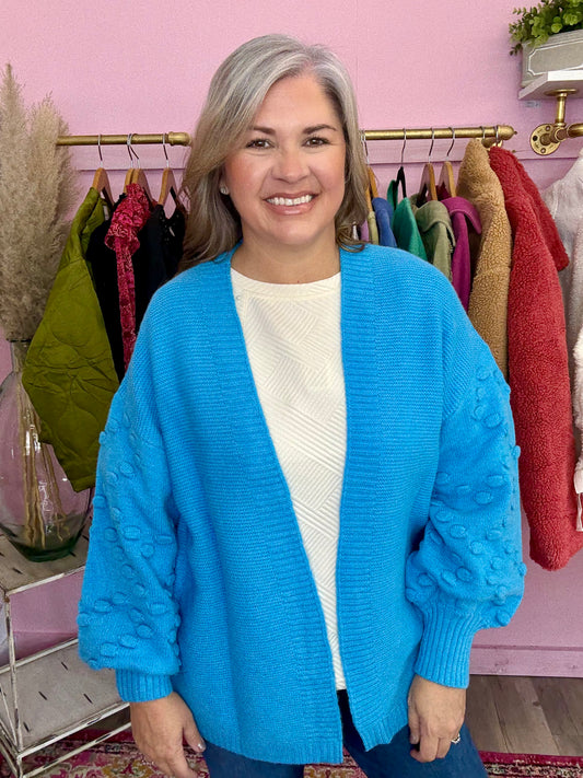 Soft and Comfy Polka Dot Cardigan