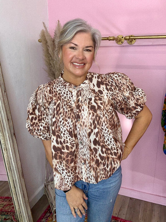 Melissa Leopard Shirt