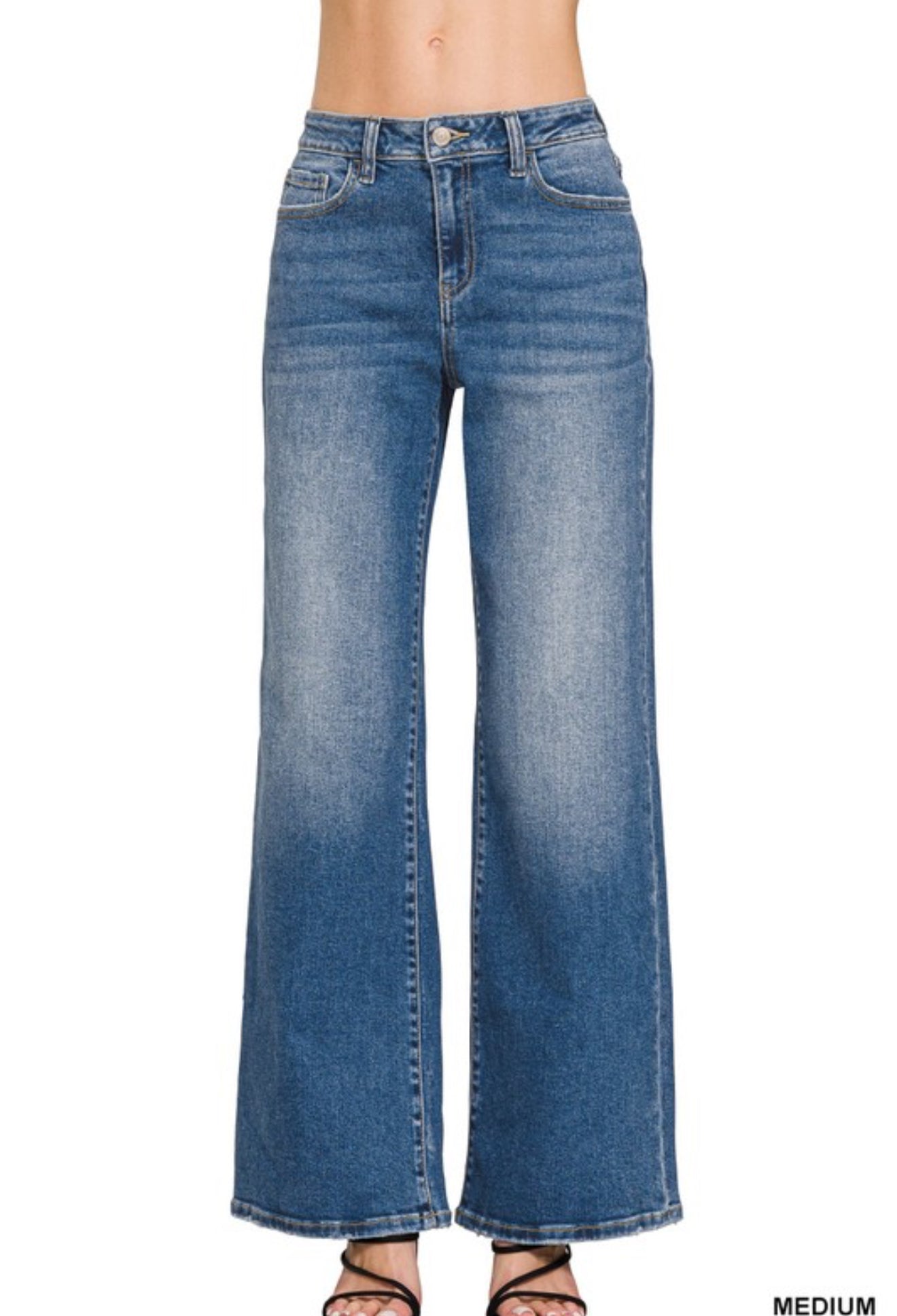 Zenana High Waist Denim