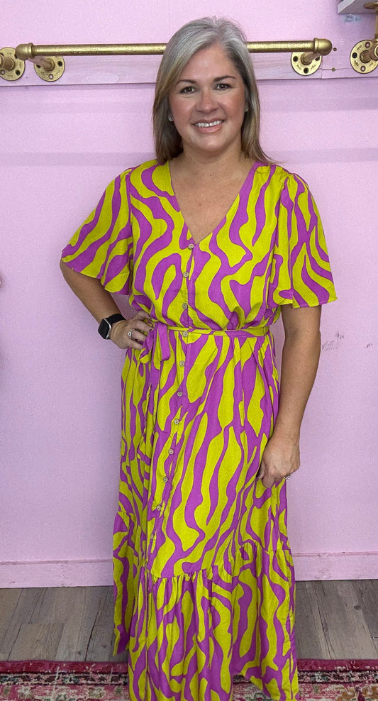 Lime/Magenta Maxi