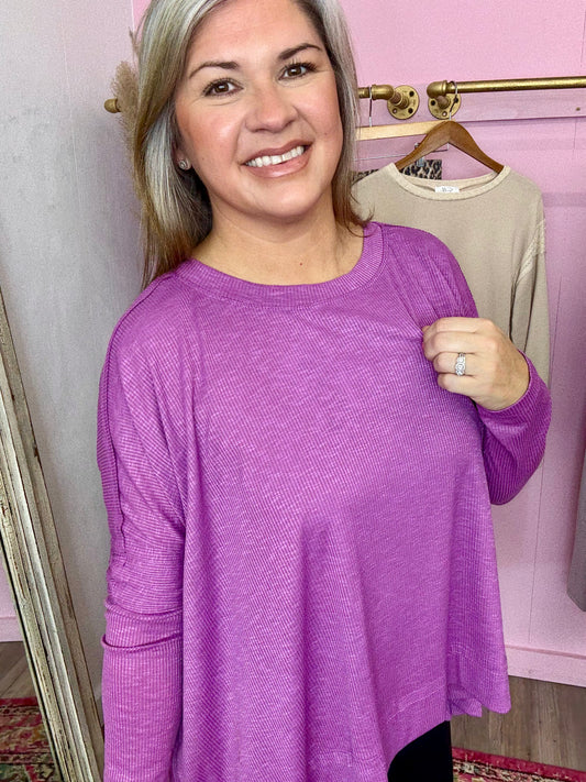 Orchid Oversized Top