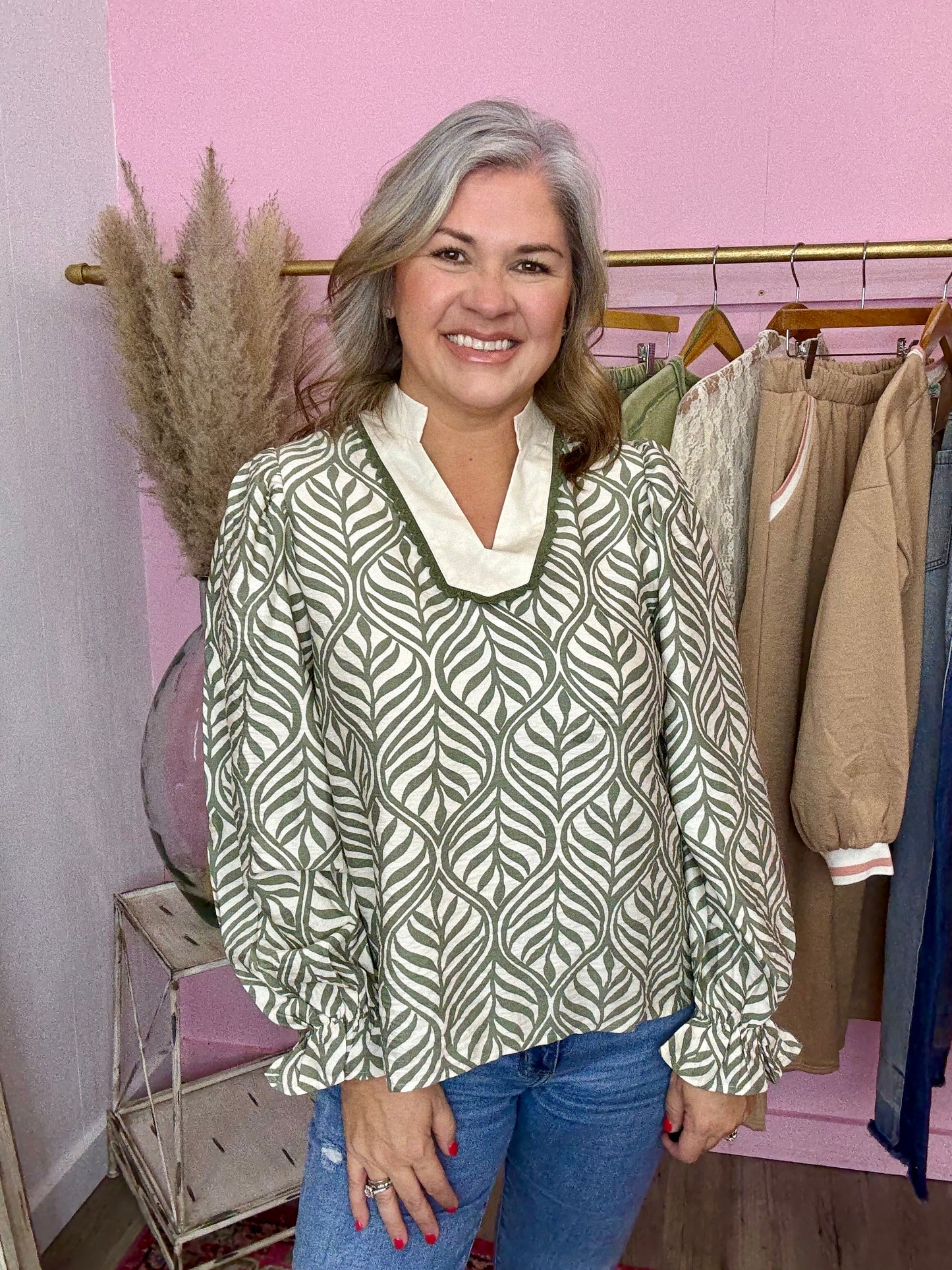 Sage Leaf Top