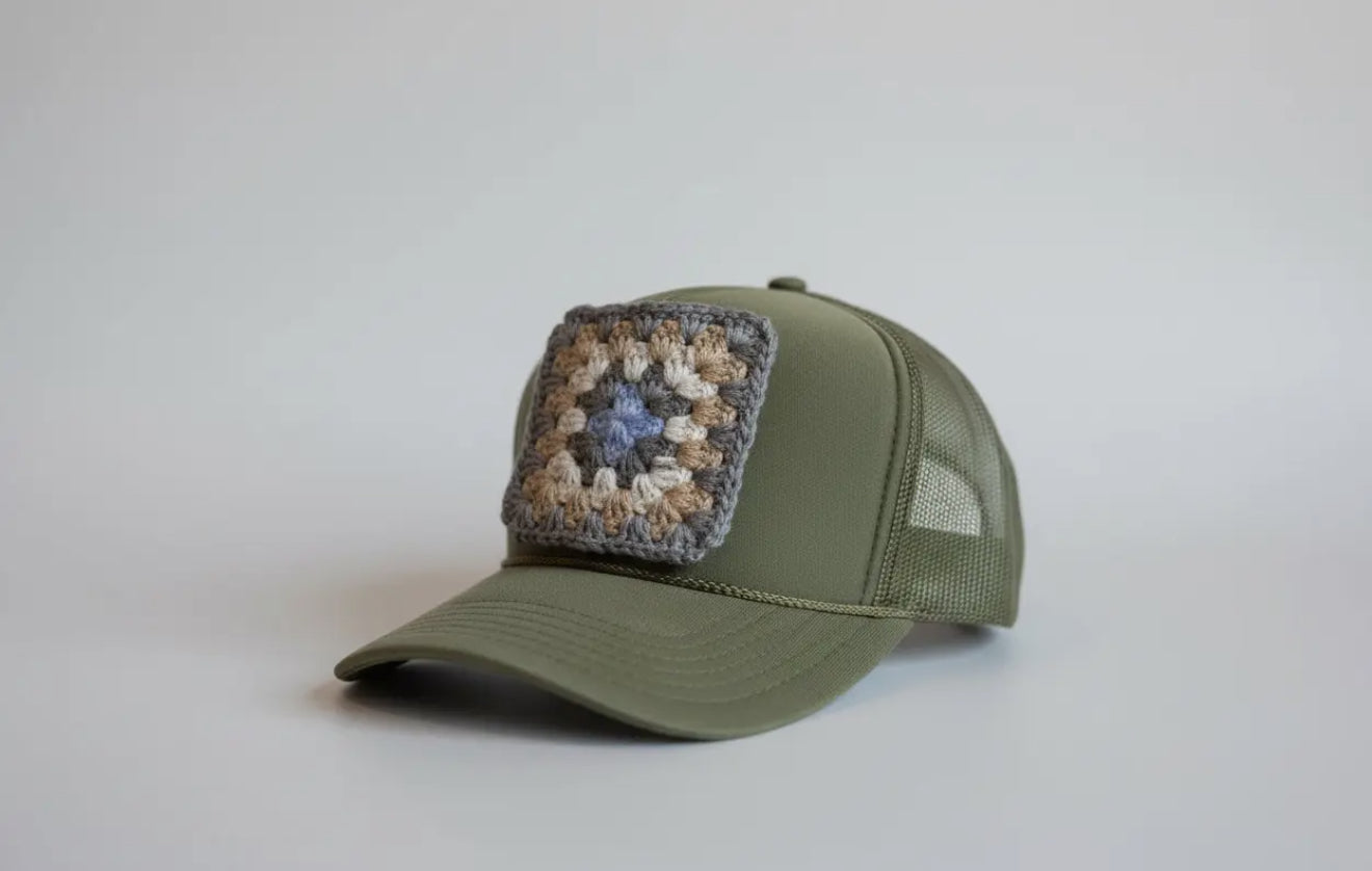 Silver Lining Green Granny Trucker