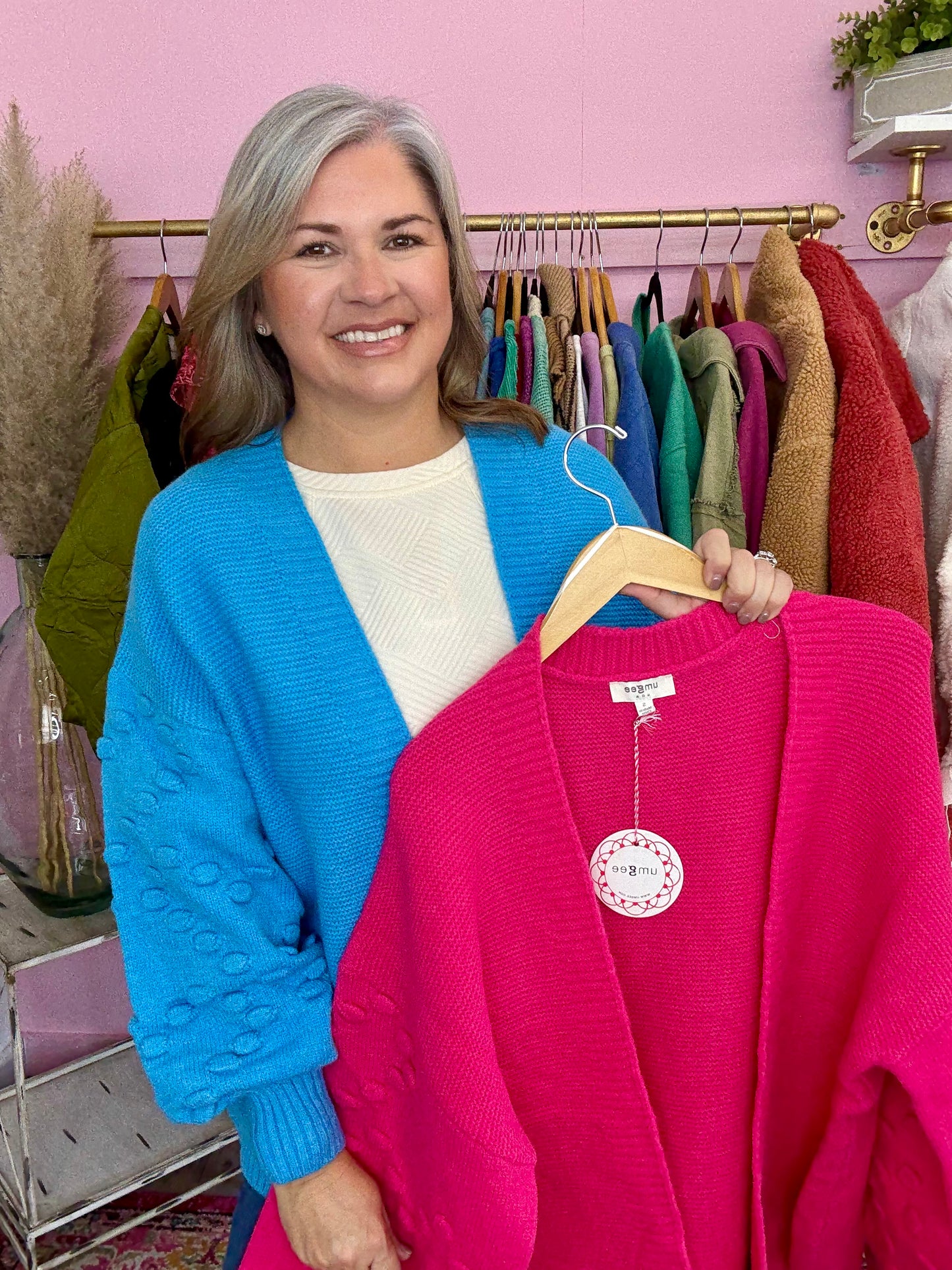 Soft and Comfy Polka Dot Cardigan