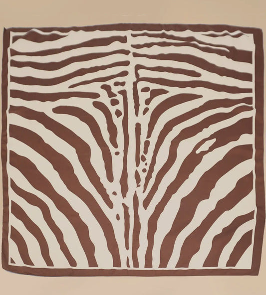 Vintage Zebra Scarf