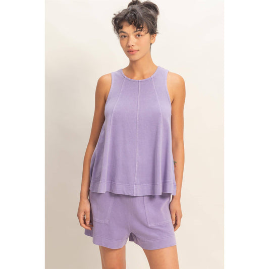 Lilac Short Set