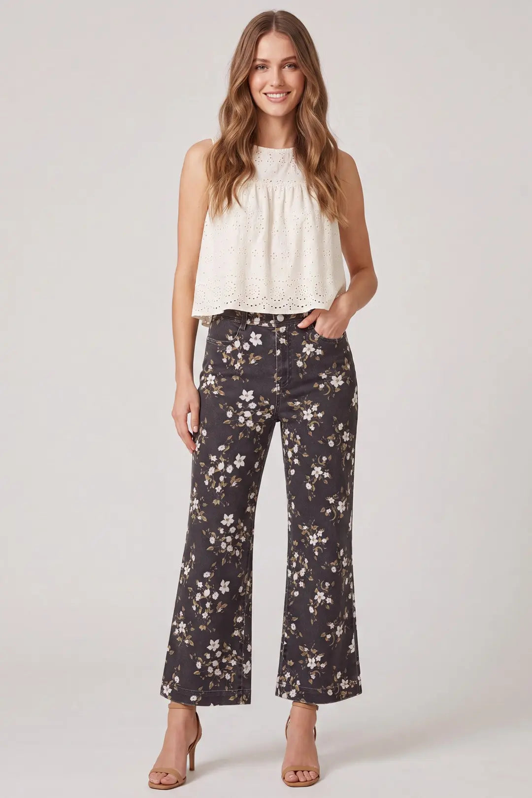 Fall Flower Pants